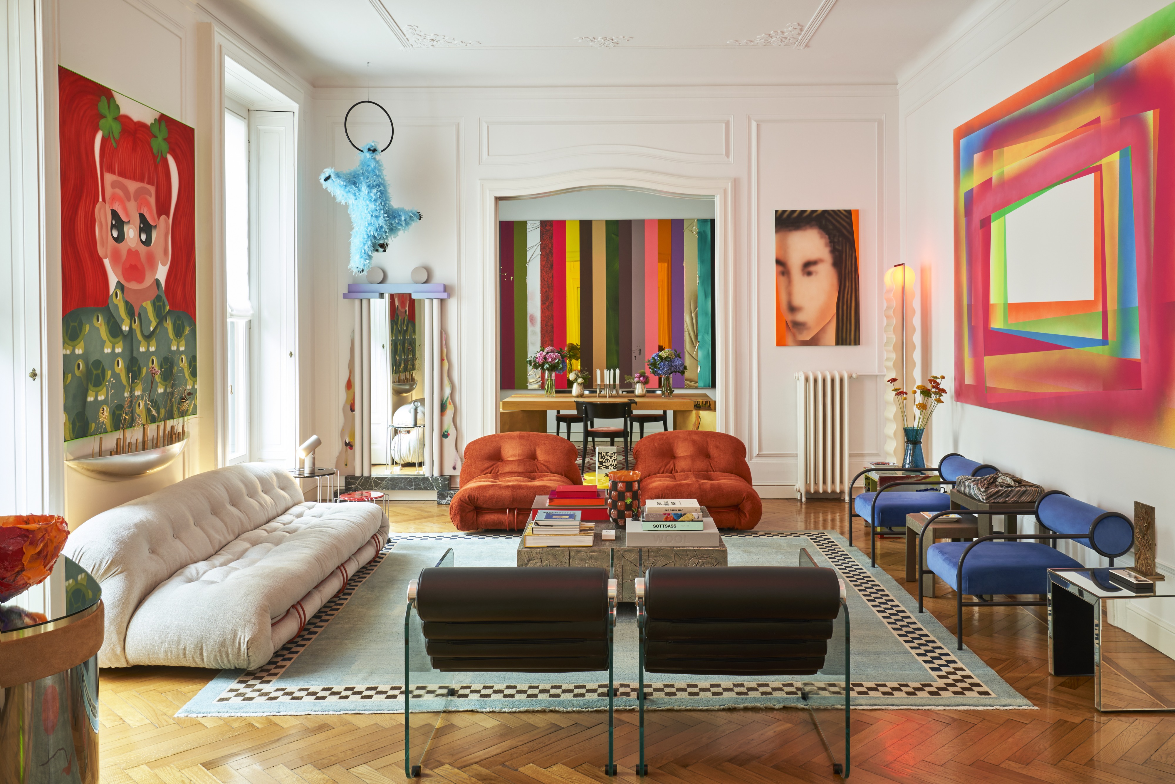 Project 00, Milano: il living tra arte contemporanea e design da collezione