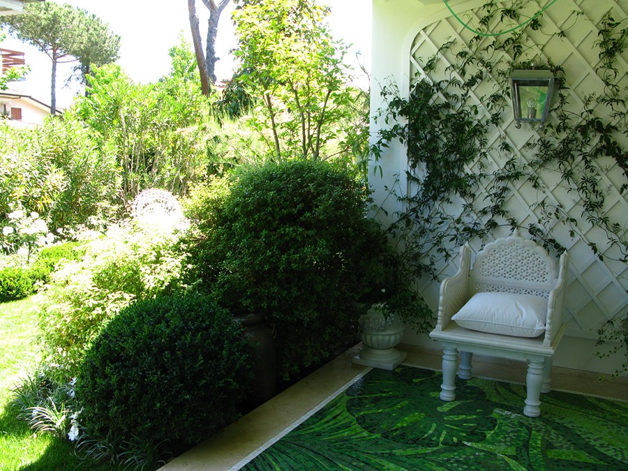 Una seduta nel verde